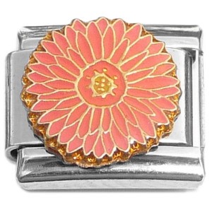 Flower Pink Italian Charm