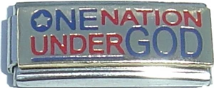 One Nation Under God Italian Charm