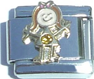November Girl Italian Charm