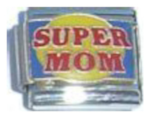 Super Mom Italian Charm