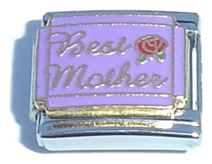 Best Mother Italian Charm Best Mother Italian Charm
