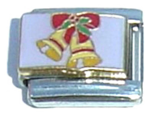 Bells Christmas Italian Charm