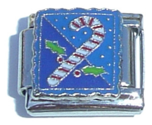 Candy Cane Italian Charm Candy Cane Italian Charm