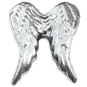 Angel Wings Floating Locket Charm Angel Wings Floating Locket Charm