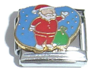 Santa Claus Italian Charm Santa Claus Italian Charm