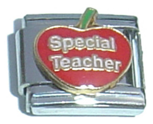 Special Teacher Italian Charm Special Teacher Italian Charm