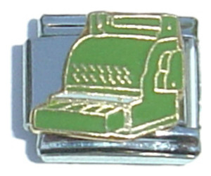 Cash Register Italian Charm