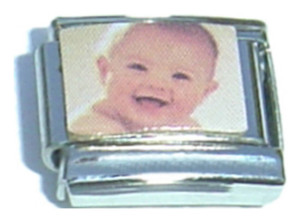 Baby Smiling Picture Italian Charm