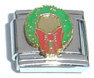 Christmas Wreath Italian Charm Christmas Wreath Italian Charm