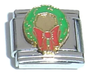 Christmas Wreath Italian Charm