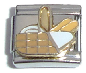 Bread Basket Italian Charm
