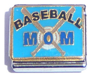 Baseball Mom Italian Charm Baseball Mom Italian Charm