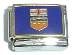 Alberta Flag Italian Charm Alberta Flag Italian Charm