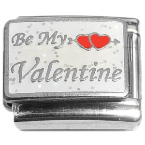 Be My Valentine Italian Charm