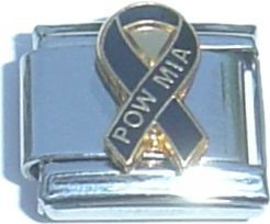 Pow Mia Italian Charm
