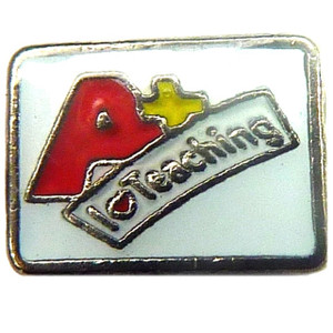 I Love Teaching Floating Locket Charm I Love Teaching Floating Locket Charm