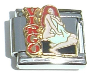Virgo Lady Italian Charm Virgo Lady Italian Charm