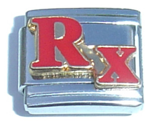 Rx Red Italian Charm