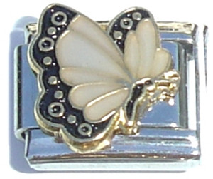 April Flying Butterfly Italian Charm April Flying Butterfly Italian Charm