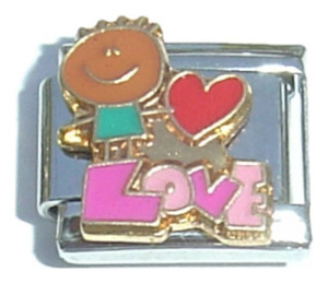 Love Kids Italian Charm