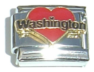 Washington Italian Charm