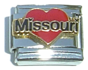 Missouri Italian Charm Missouri Italian Charm