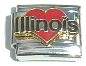 Illinois Italian Charm Illinois Italian Charm