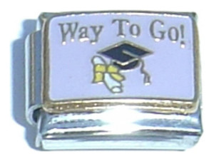 Way To Go Italian Charm