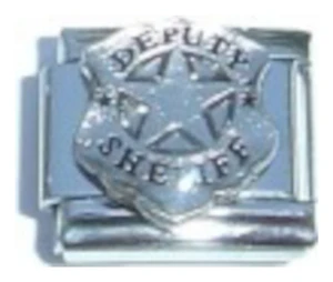 Deputy Sheriff Italian Charm