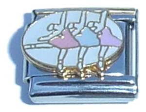 Ballerinas Italian Charm