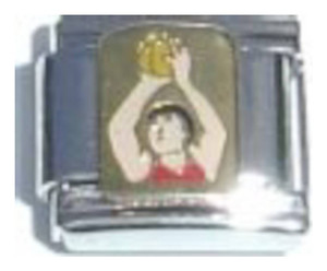 Basketball Player Italian Charm Basketball Player Italian Charm