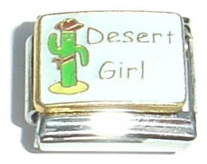 Desert Girl Italian Charm Desert Girl Italian Charm