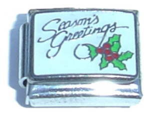 Seasons Greetings Italian Charm