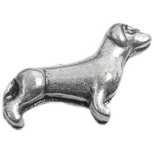 Dachshund Floating Locket Charm Dachshund Floating Locket Charm