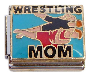 Wrestling Mom Italian Charm