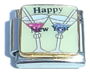 Happy New Year Italian Charm