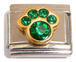 Paw May Italian Charm