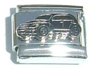 Black Car Italian Charm