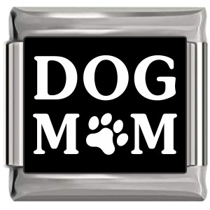 Dog Mom Italian Charm Dog Mom Italian Charm