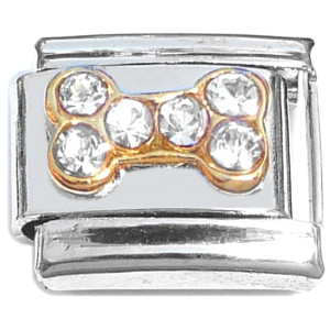 Bone Clear Italian Charm