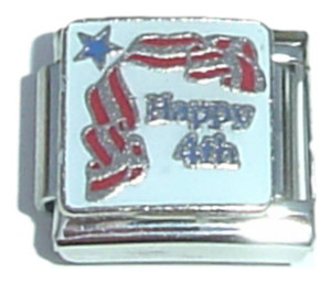 Happy 4th Italian Charm Happy 4th Italian Charm