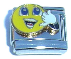 Call Me Smiley Italian Charm