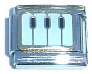 Piano Keys Italian Charm