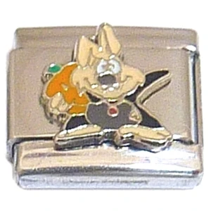 Vampire Rabbit Italian Charm