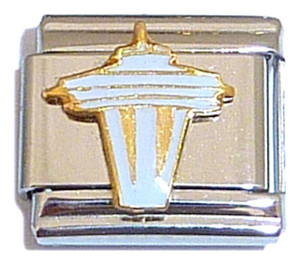 White Street Lamp Italian Charm