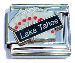 Lake Tahoe Cards Italian Charm