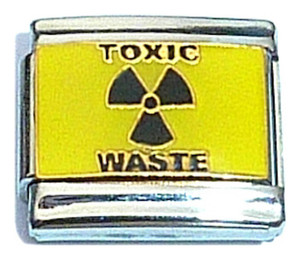 Toxic Waste Italian Charm