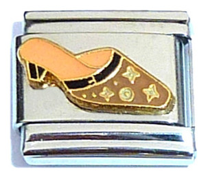 Brown High Heel Italian Charm Brown High Heel Italian Charm