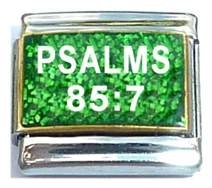 Green Psalms 85 7 Italian Charm