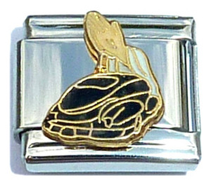 Praying Hands And Car Italian Charm